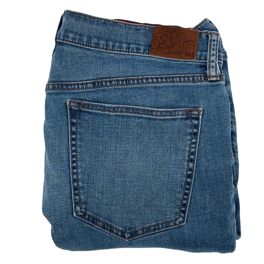 Johnny Was The‎ Tomboy Jeans Women's Size 30 Mid Rise Relaxed Fit Distressed